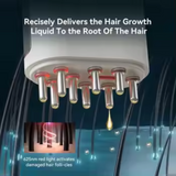 Electric Scalp Massager, Hair Oil Applicator, Hair Massager Brush for Hair Treatment Growth