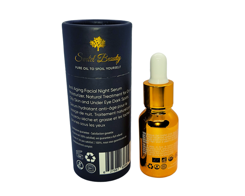 Natural Treatment for Dry & Oily Skin and Under Eye Dark Spots - Prickly Pear Seed Oil  - SENTEL BEAUTY
