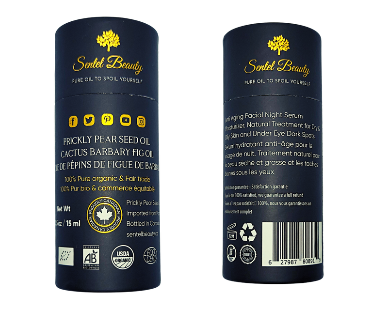 Prickly Pear Seed Oil 30ML - SENTEL BEAUTY
